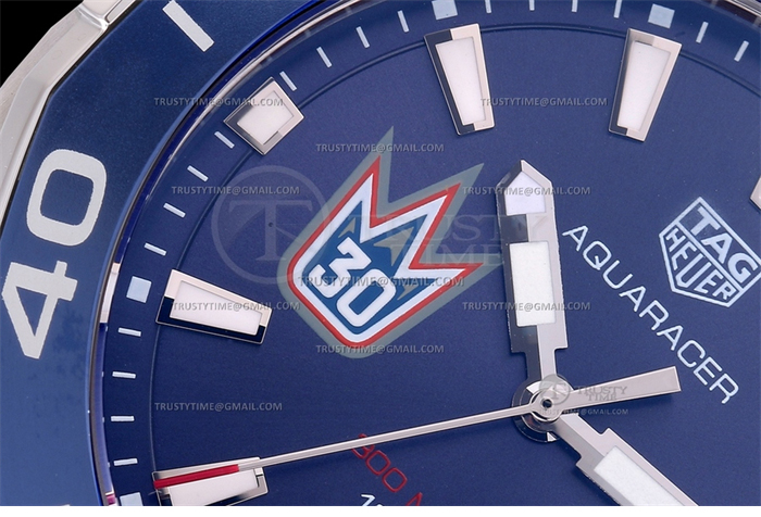 XT공장 아쿠아레이서 블루다이얼 쿼츠 Aquaracer 43mm Blk SS_SS Blue XTF S-Qtz