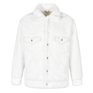 루이비통 레진LV 밍크 트러커 자켓