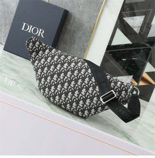 디올 오블리크 벨트백