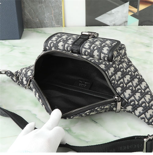 디올 오블리크 벨트백