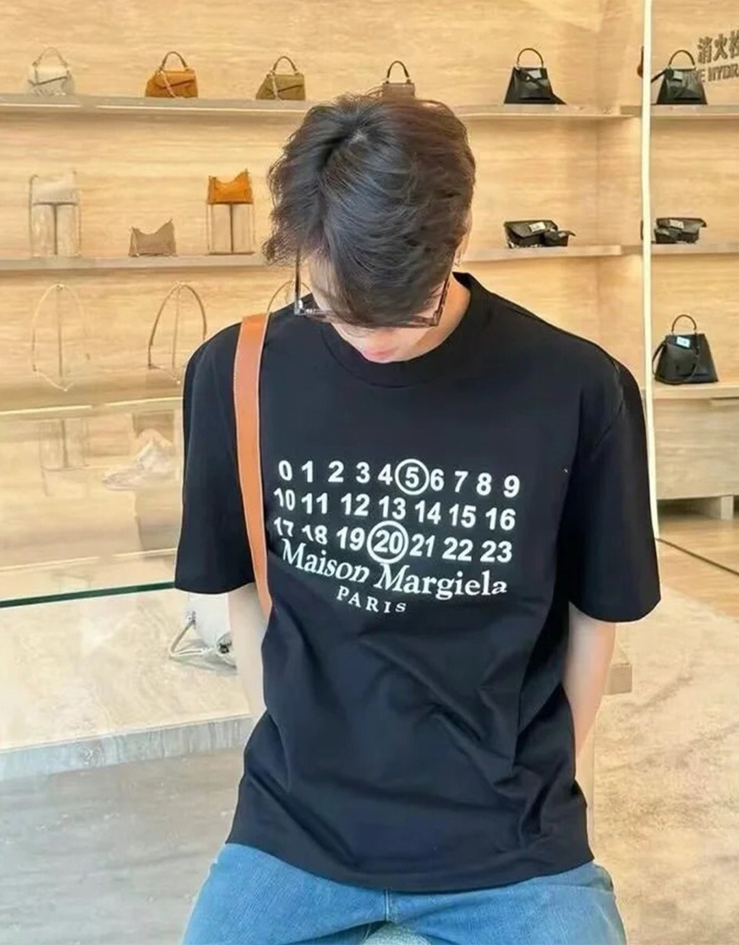 마르지엘라 MM6 시그니처 520 루즈핏 반팔 티셔츠 “2COLOR”