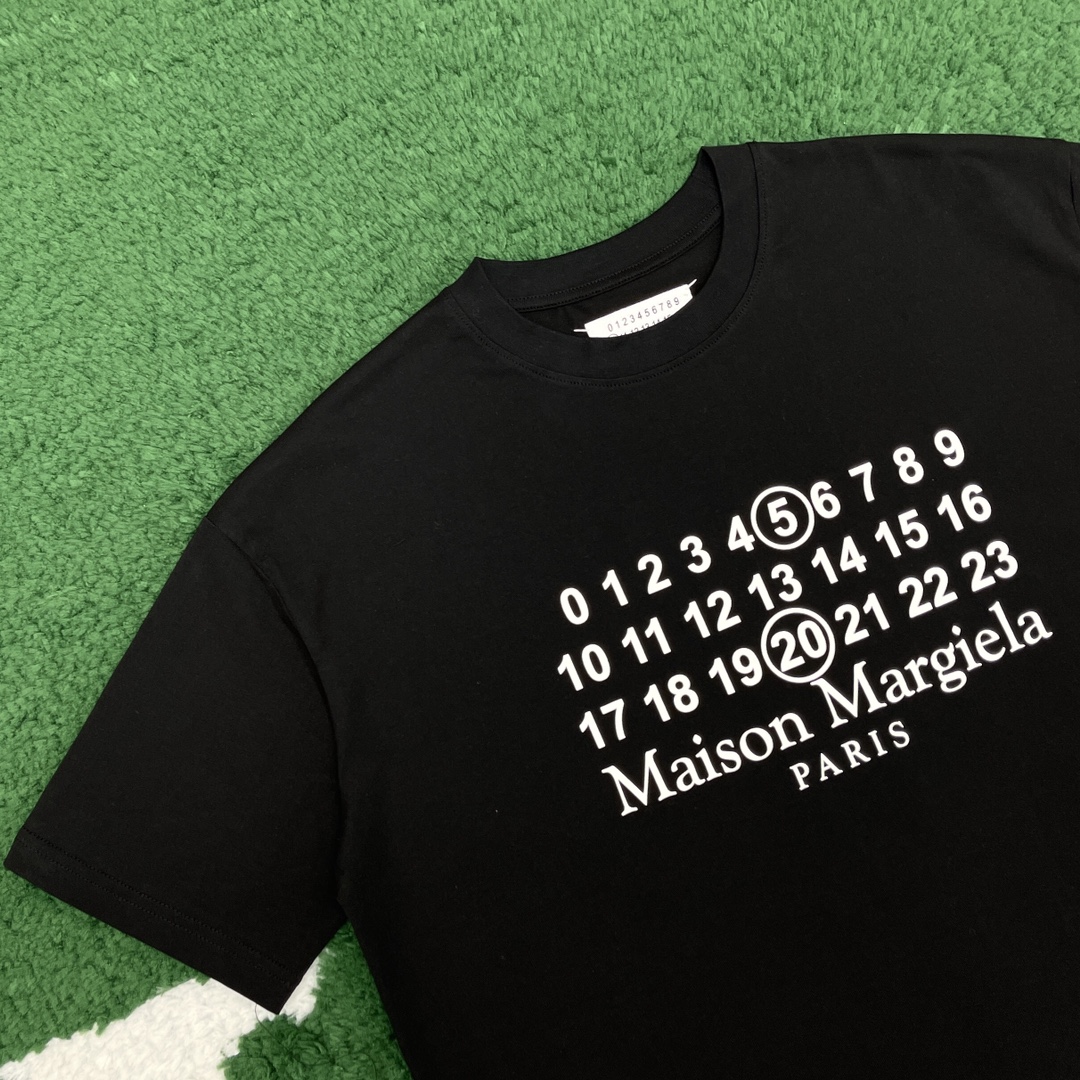 마르지엘라 MM6 시그니처 520 루즈핏 반팔 티셔츠 “2COLOR”