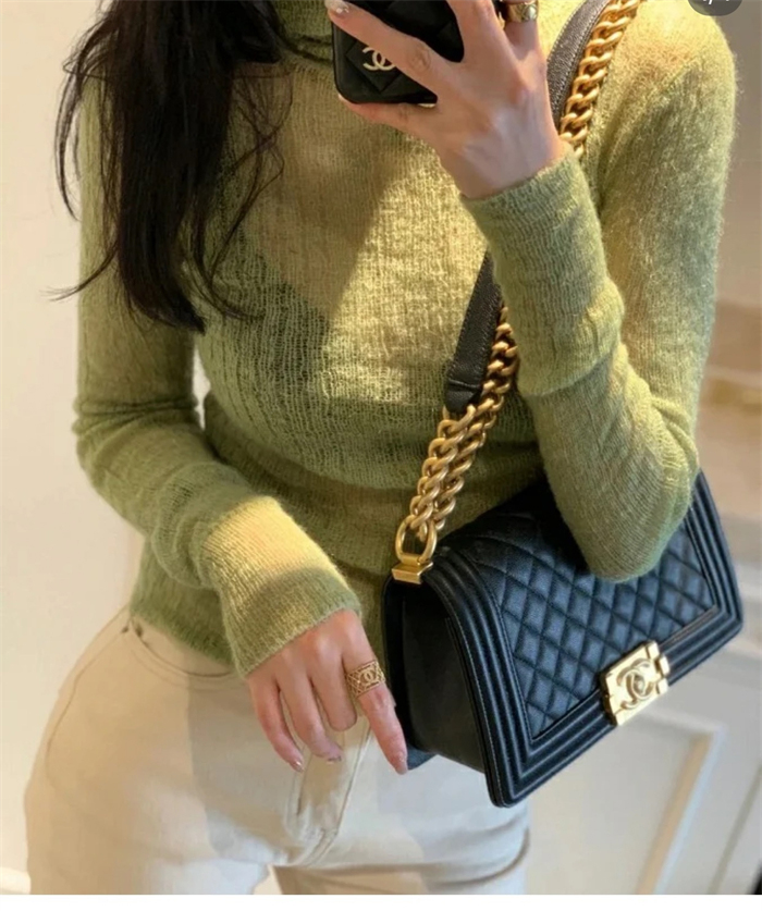 샤넬 보이백 미디엄