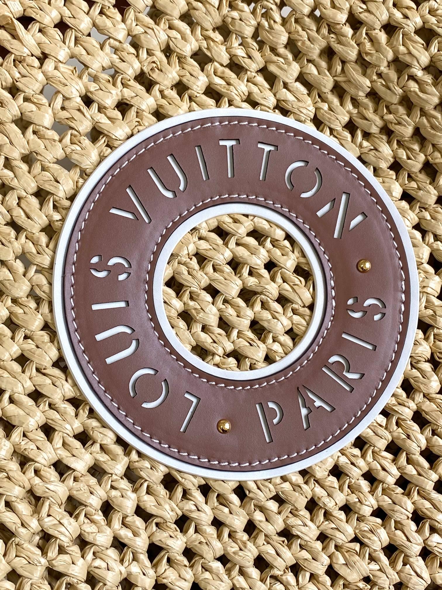 Louis Vuitton On The Go Raffia