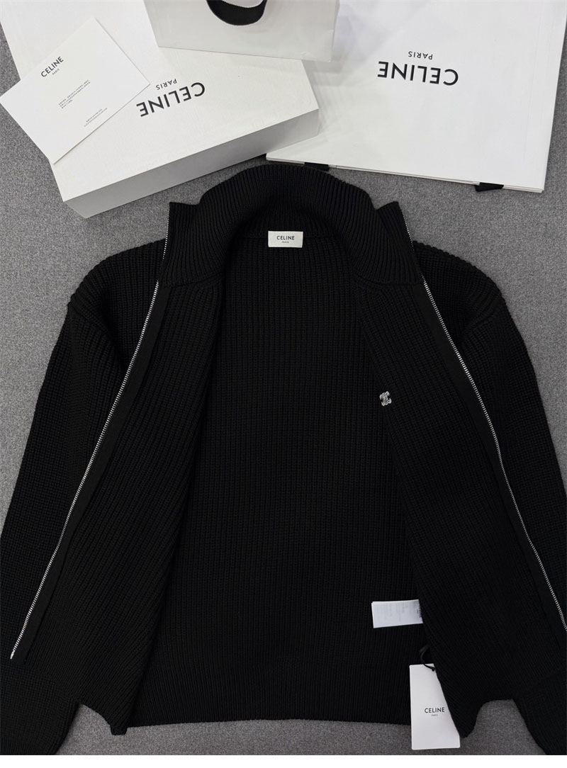 셀린느 트리옹프 트러커 스웨터