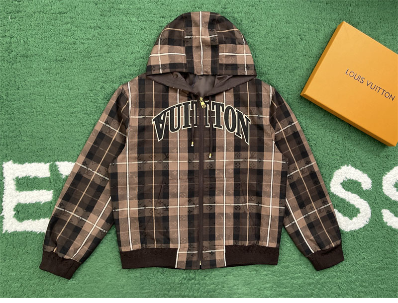 루이비통 테일러드 후디드 블루종