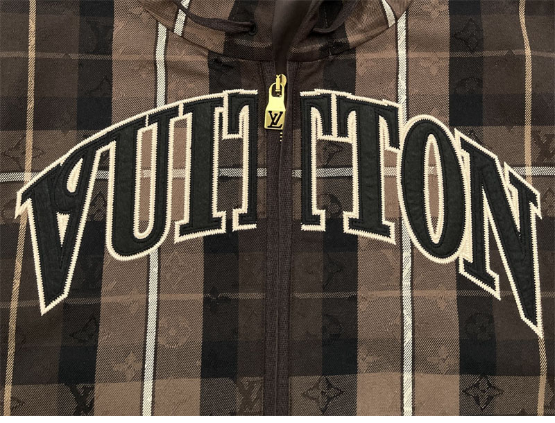 루이비통 테일러드 후디드 블루종