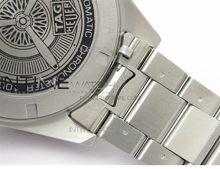 KOR공장 태그호이어 오타비아 그레이다이얼 Autavia WBE5116 42mm SS KOR 1_1 Best Edition Black Ceramic bezel Gray Dial on SS Bracelet SW200