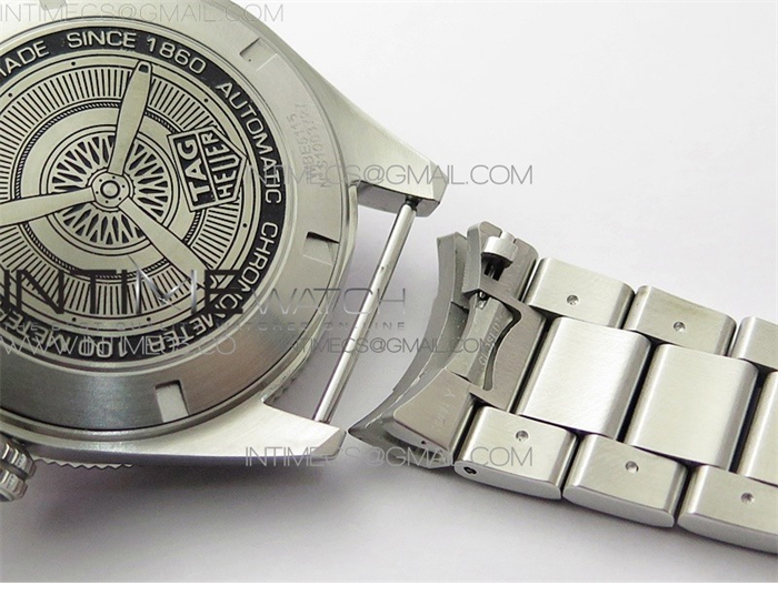 KOR공장 태그호이어 오타비아 그레이다이얼 Autavia WBE5116 42mm SS KOR 1_1 Best Edition Black Ceramic bezel Gray Dial on SS Bracelet SW200