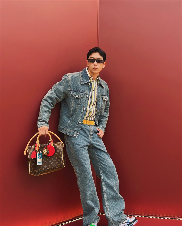 루이비통 모노그램 자카드 데님 자켓