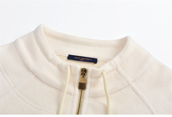 루이비통 LV자수 텍스처드 울 블루종