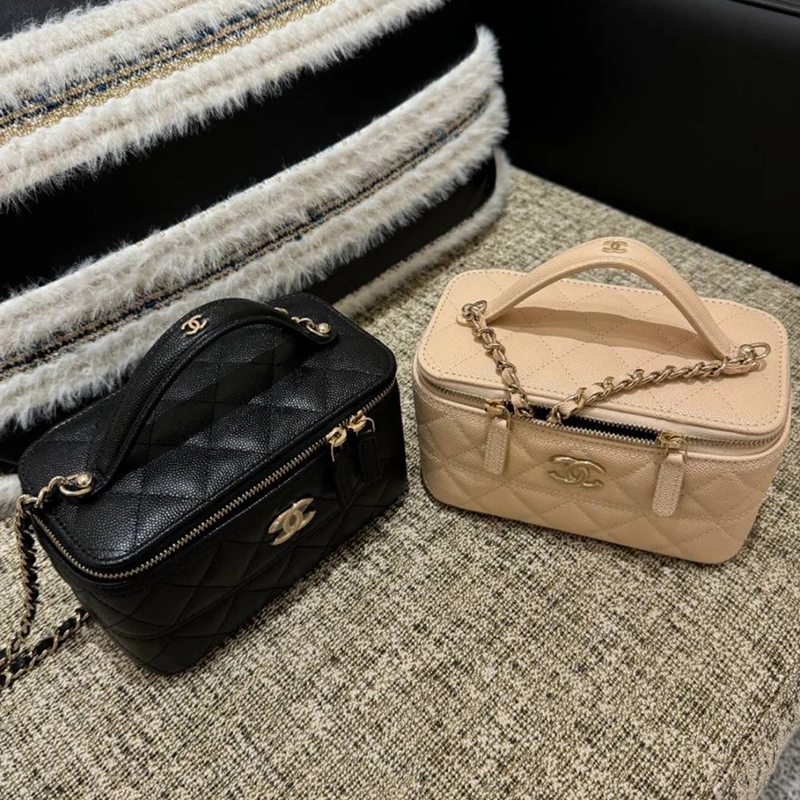 샤넬 25c 탑핸들 베니티백 2 Color