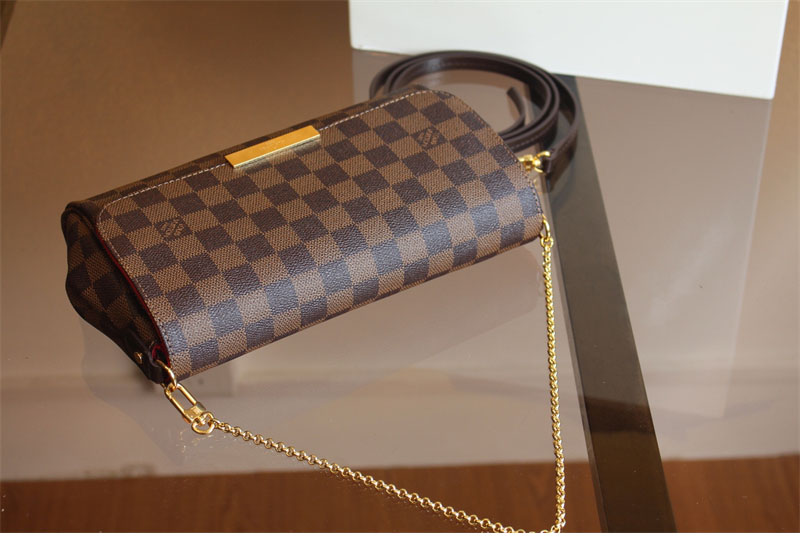 루이비통 페이보릿 크로스백 MM 다미에 캔버스 N41129
