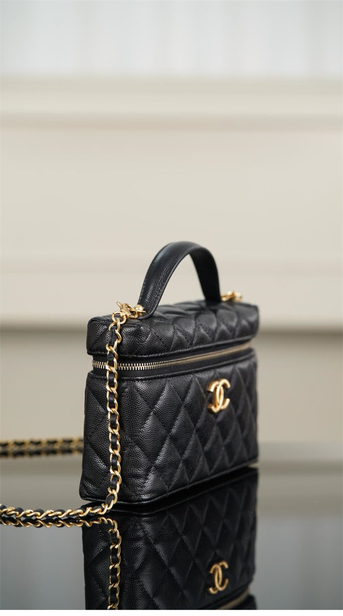 샤넬 25P 탑핸들 베니티백