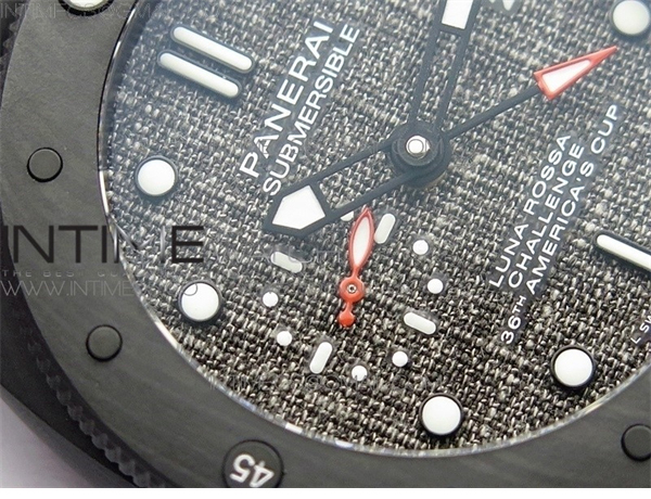 VS공장 파네라이 PAM1039 섭머저블 카보테크 그레이다이얼 러버스트랩 PAM1039 Carbotech VSF Best Edition Dark Grey Sail Dial on Rubber Strap P.9010 Clone