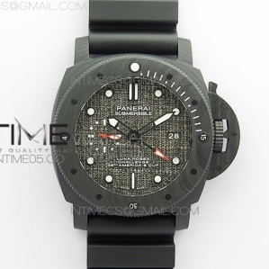 VS공장 파네라이 PAM1039 섭머저블 카보테크 그레이다이얼 러버스트랩 PAM1039 Carbotech VSF Best Edition Dark Grey Sail Dial on Rubber Strap P.9010 Clone