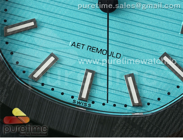 AMG공장 파텍필립 노틸러스 5711 그린풀세라믹 티파니블루다이얼 그린러버스트랩 AET Nautilus 5711 Green Ceramic AMGF Best Edition Tiffany Blue Dial on Green Rubber Strap MIYOTA 9015