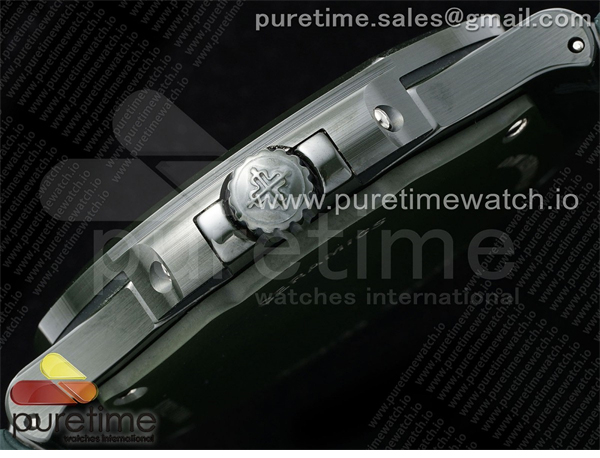 AMG공장 파텍필립 노틸러스 5711 그린풀세라믹 티파니블루다이얼 그린러버스트랩 AET Nautilus 5711 Green Ceramic AMGF Best Edition Tiffany Blue Dial on Green Rubber Strap MIYOTA 9015