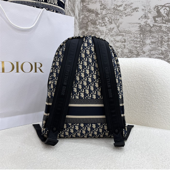 디올 트래블 백팩 오블리크