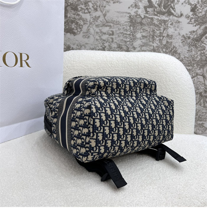 디올 트래블 백팩 오블리크