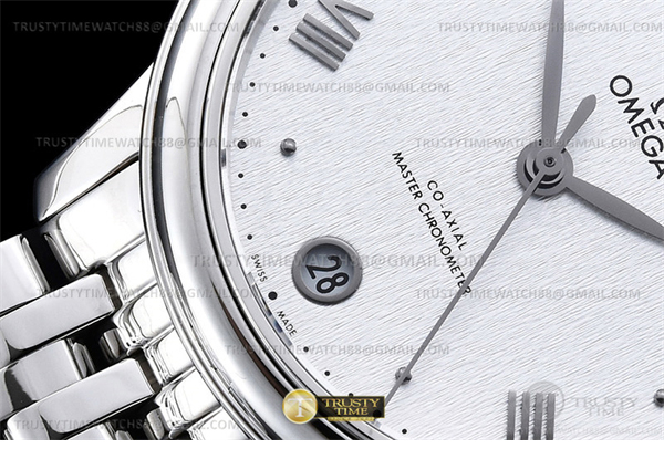 VS공장 오메가 드 빌 스틸 실버다이얼 브레이슬릿 De Ville Prestige 34mm SS_SS Silver VSF A8800