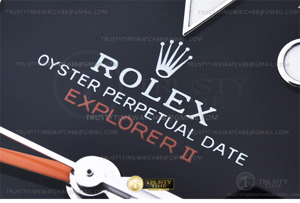 Clean공장 롤렉스 익스플로러2 블랙다이얼 브레이슬릿 Explorer II 216570 904 SS_SS Black Clean DD3285 클린