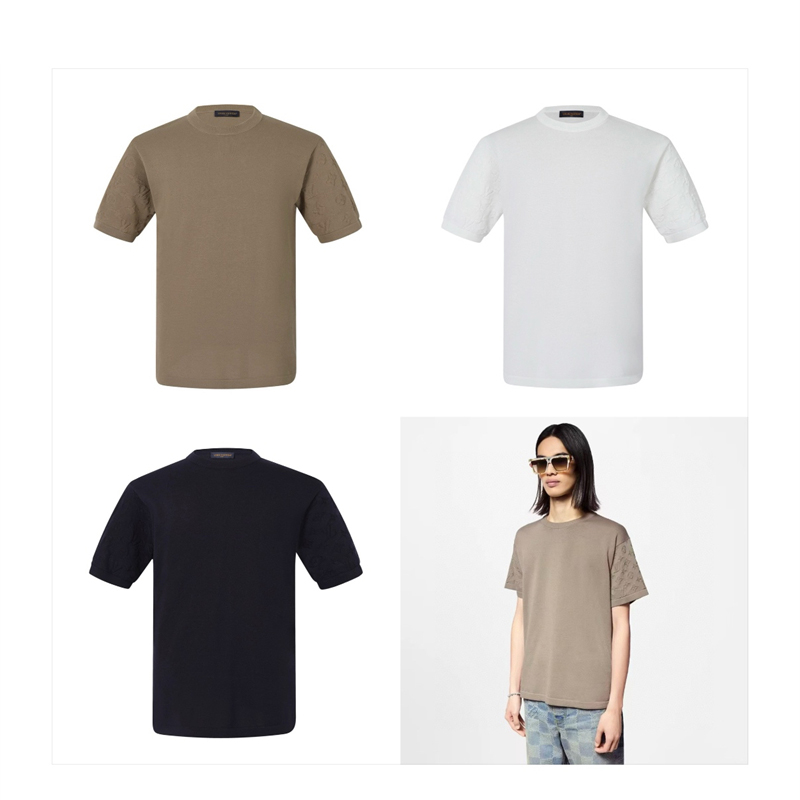 루이비통 모노그램 코튼 크루넥 반팔 티셔츠