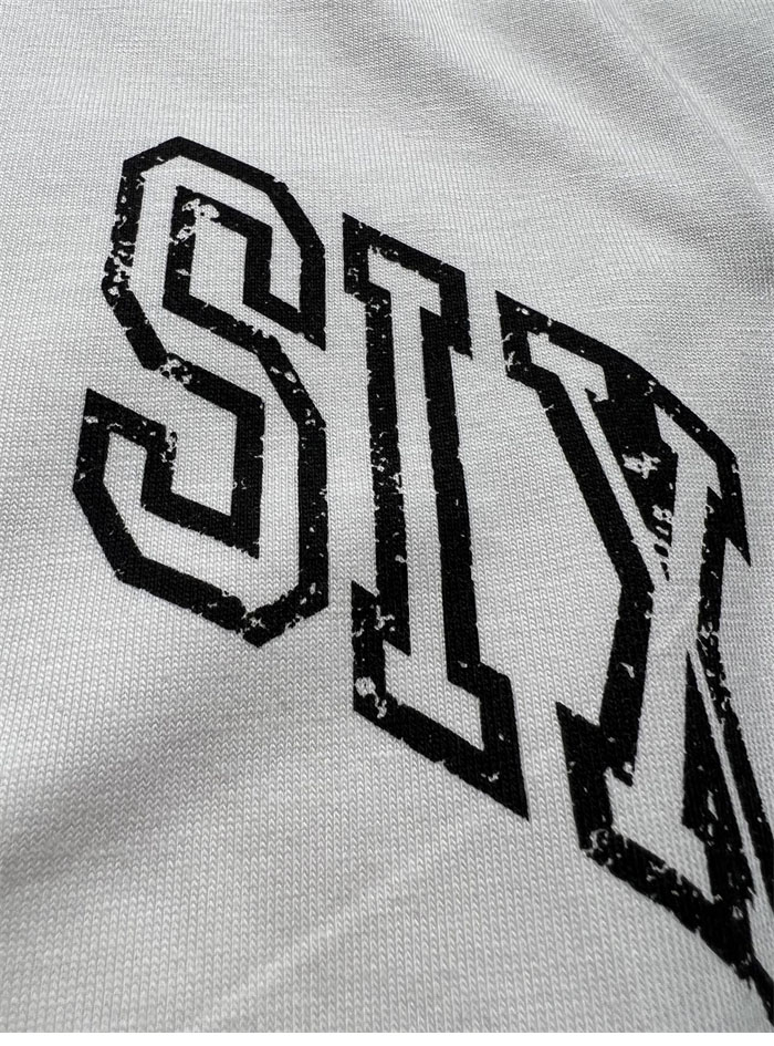 메종 마르지엘라 MM6 로고 반팔 티셔츠