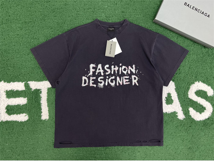 발렌시아가 FASHION DESIGNER 반팔 티셔츠