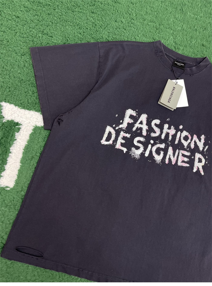 발렌시아가 FASHION DESIGNER 반팔 티셔츠