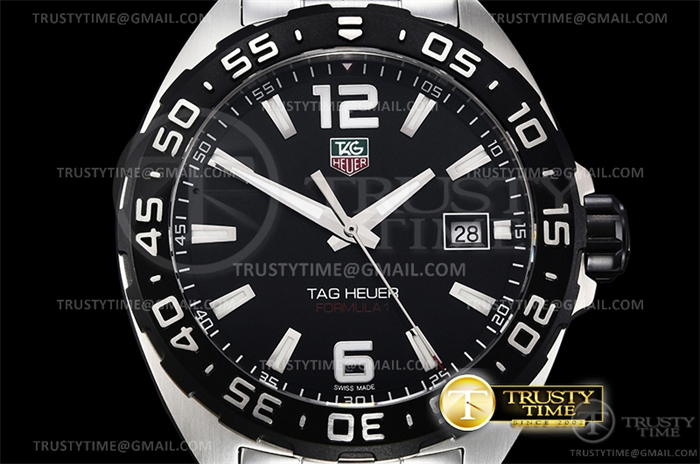 XT공장 포뮬러1 블랙다이얼 쿼츠 Tag Heuer Formula 1 SS_SS Black XTF Swiss Qtz