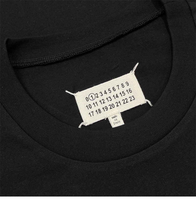 메종마르지엘라 MM6 시그니처 520 넘버 반팔 티셔츠