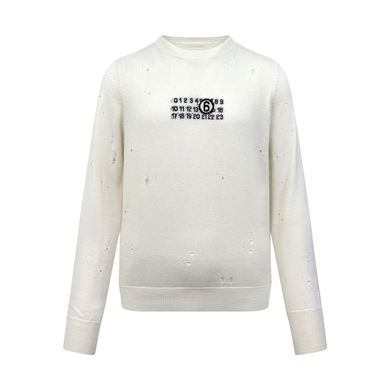 메종마르지엘라 뉴메릭 시그니처 MM6 스웨터