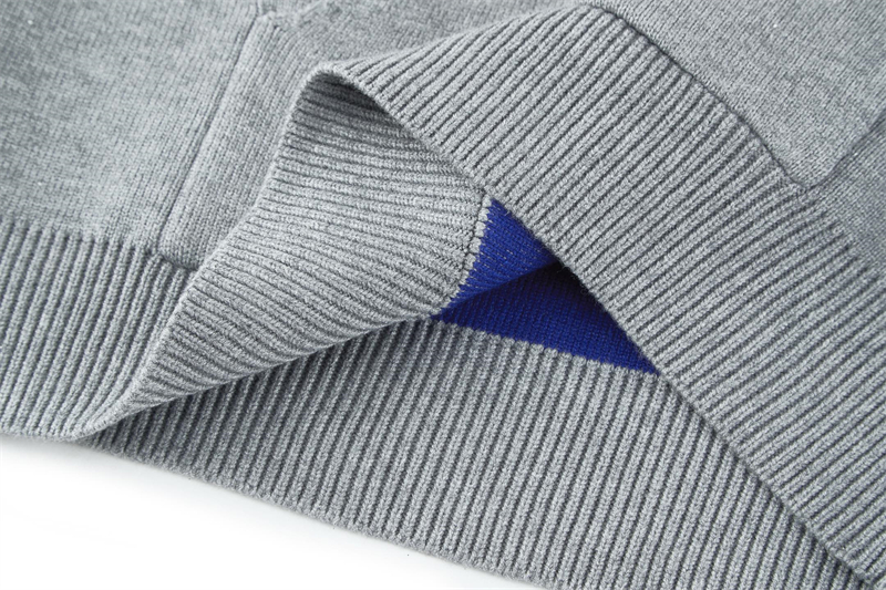 셀린느 로고 아플리케 리브드 울 캐시미어 후디