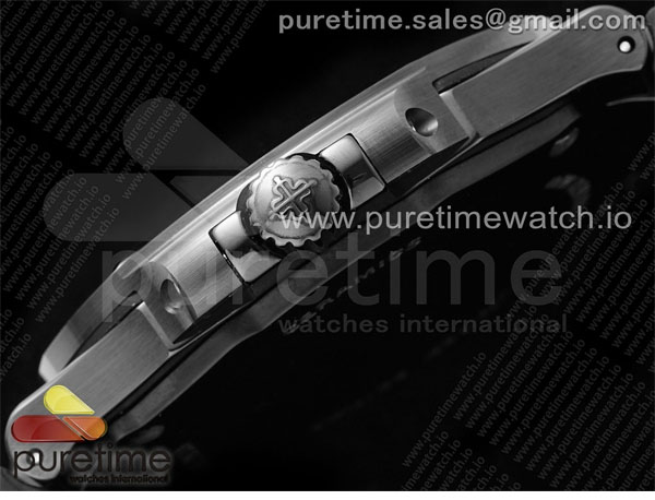 AMG공장 파텍필립 노틸러스 5711 블랙풀세라믹 화이트다이얼 블랙러버스트랩 AET Nautilus 5711 Black Ceramic AMGF Best Edition White Dial on Black Rubber Strap MIYOTA 9015