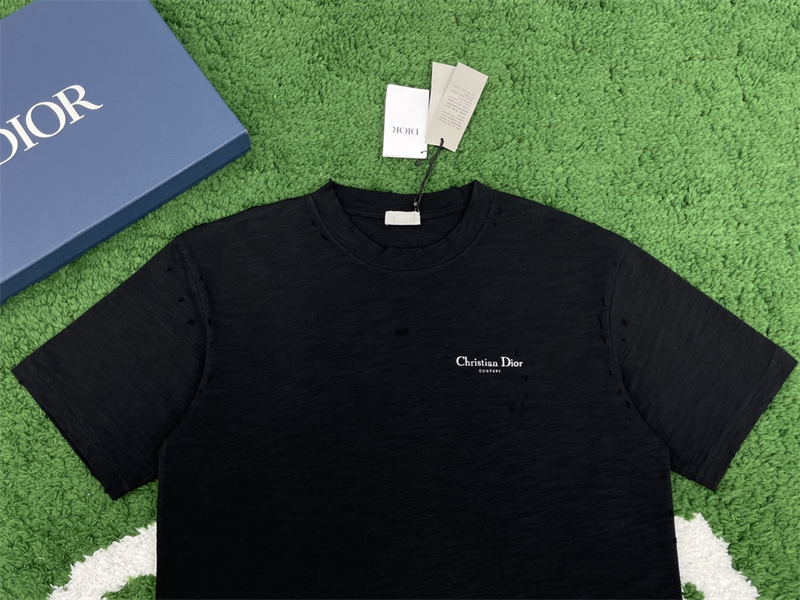 디올 Couture 꾸뛰르 오가닉 저지 반팔 티셔츠