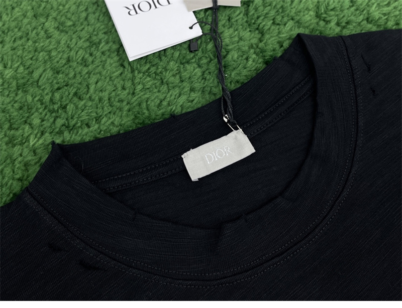 디올 Couture 꾸뛰르 오가닉 저지 반팔 티셔츠