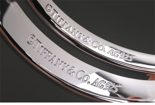 티파니앤코 1837 남성용 실버 뱅글 팔찌