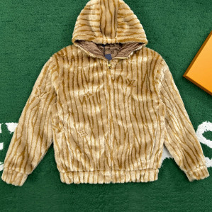 루이비통 에피 플리스 후디드 블루종