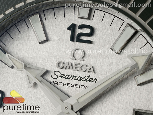 VS공장 오메가 씨마스터 플래닛오션 600M 그린베젤 그린러버스트랩 Planet Ocean 43.5mm SS VSF 1_1 Best Edition Green Bezel White Dial on Green Rubber Strap A8900 Super Clone