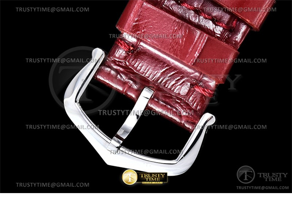 DR공장 까르띠에 탱크 머스트 라지 레드다이얼 악어스트랩 Cartier Tank Must SS_LE Red DRF Swiss Qtz