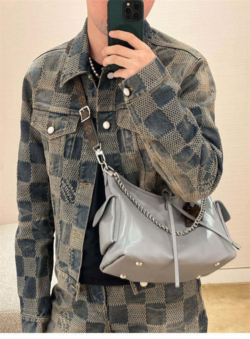 루이비통 3D 다미에 워시드 데님 자켓