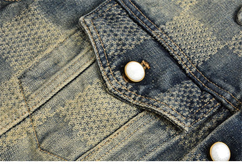 루이비통 3D 다미에 워시드 데님 자켓