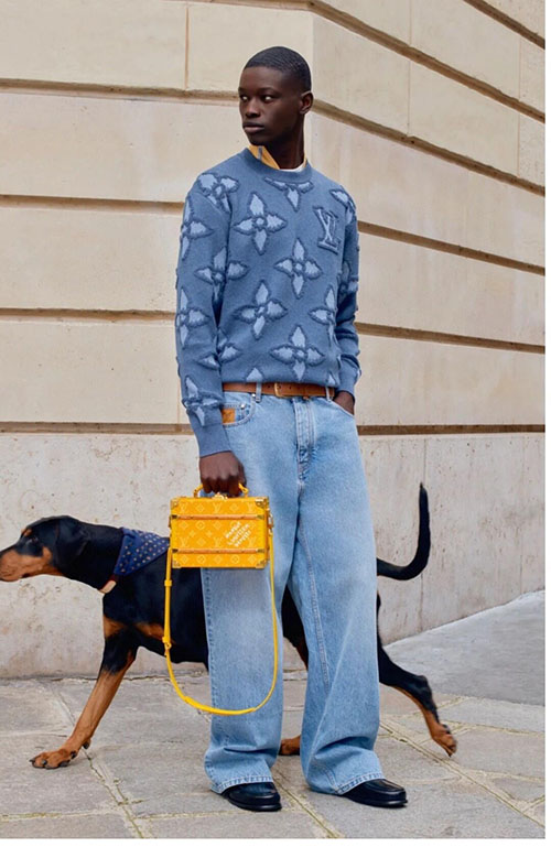 루이비통 25ss 빅 모노그램 스웨터