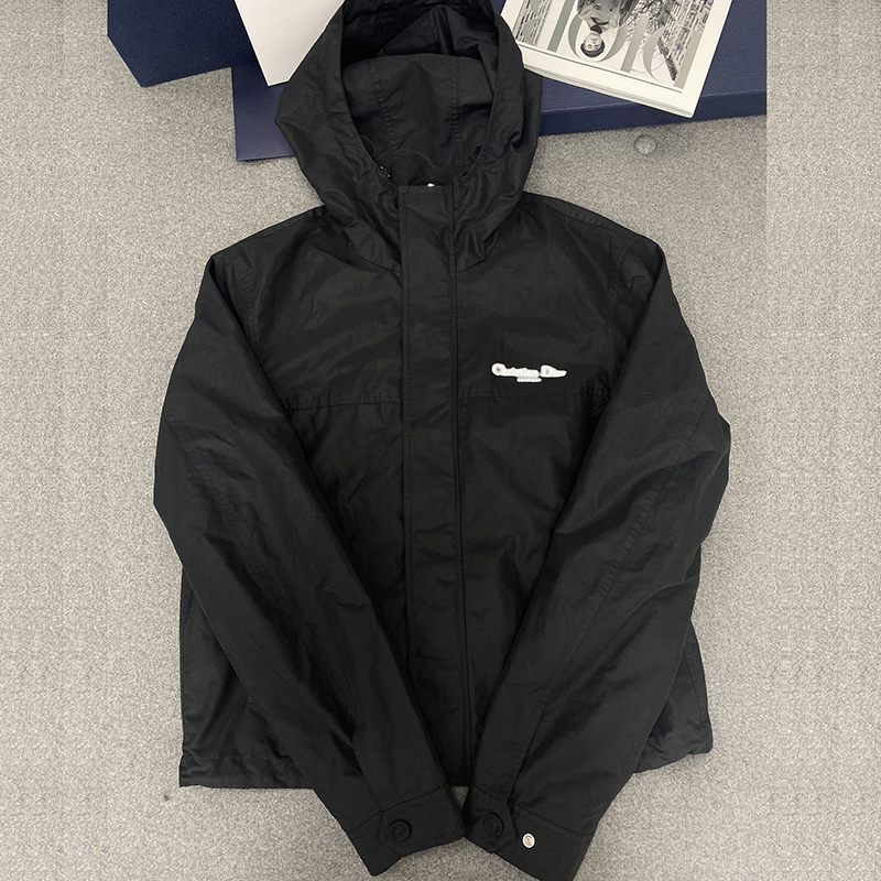 디올 Couture 헤일로 이펙트 윈드브레이커 자켓