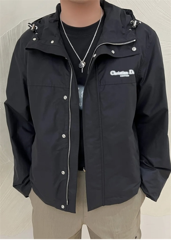 디올 Couture 헤일로 이펙트 윈드브레이커 자켓