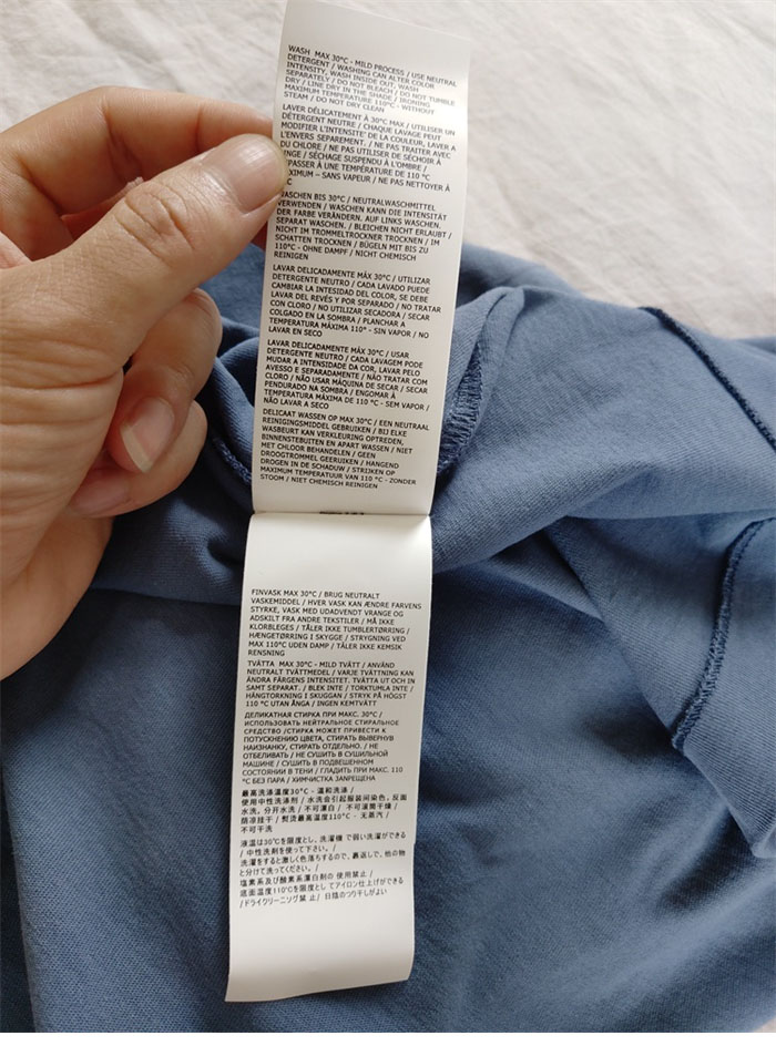 스톤아일랜드 오버사이즈 핏 자수 티셔츠