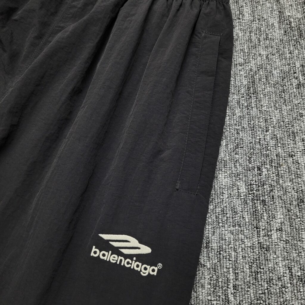 발렌시아가 로고 트랙 쇼츠