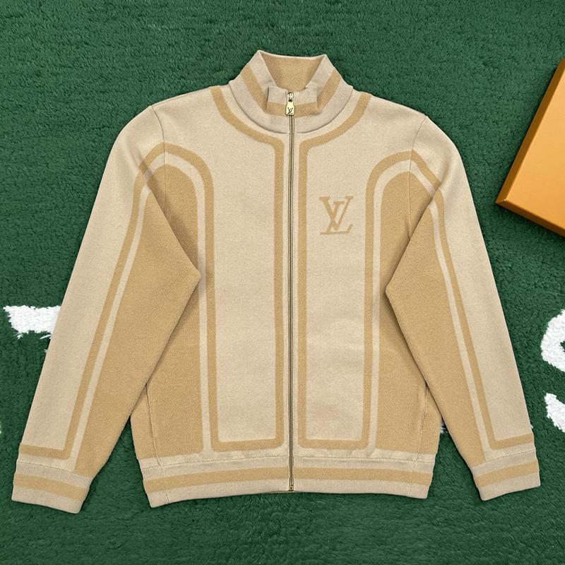 루이비통 하우스 시그니처 니트 트랙 탑