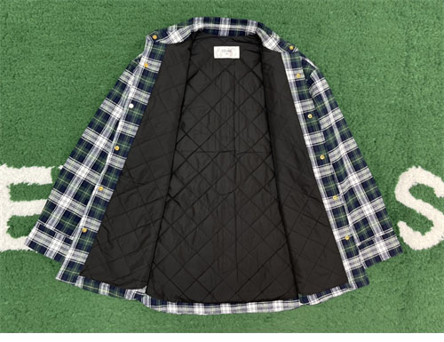 셀린느 타탄 오버셔츠